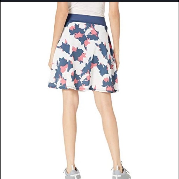 PUMA A Line Women's Size XL PWRSHAPE Floral Golf Skirt Dark Denim 18 Inch Sports - Picture 3 of 10